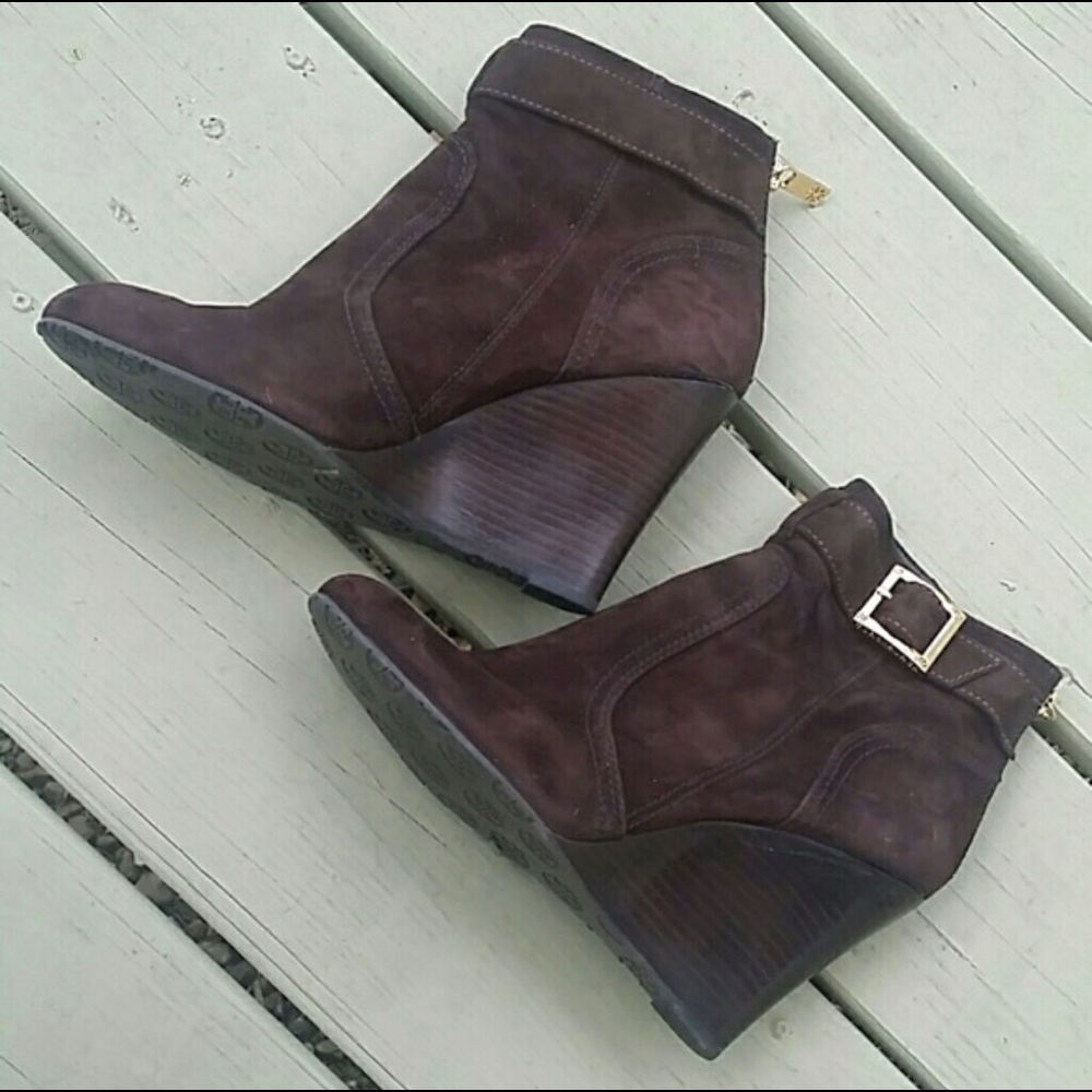 Damaged Tory Burch Wedge Heel